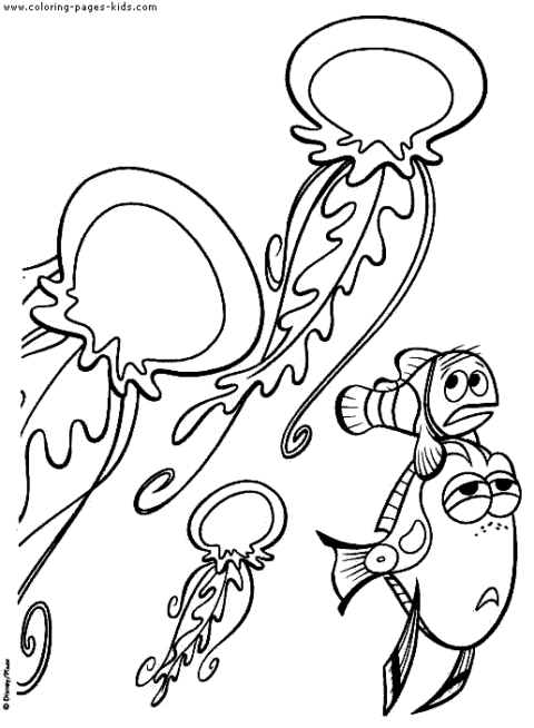 Nemo Coloring Pages