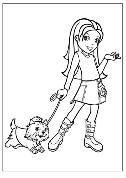 Polly Pocket Coloring Pages (3)