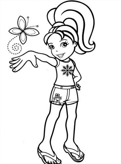 Polly Pocket Coloring Pages (5)