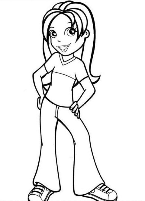 Polly Pocket Coloring Pages (6)