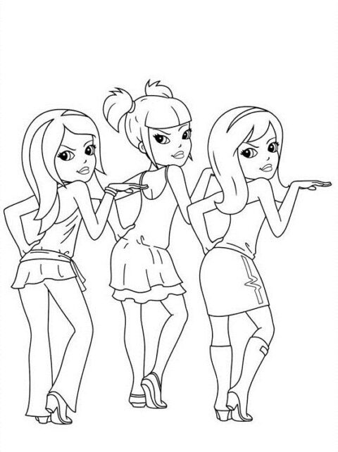 Polly Pocket Coloring Pages (7)