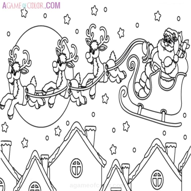 Christmas Coloring Pages | Coloring Kids