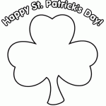 Shamrock Coloring Pages - Coloring Kids - Coloring Kids