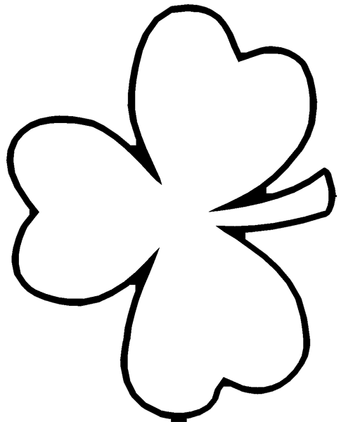Shamrock Coloring Pages | Coloring Kids