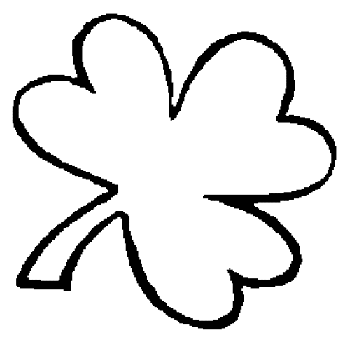 Shamrock Coloring Pages Coloring Kids - Coloring Kids
