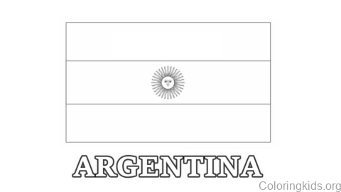 Argentina flag world cup