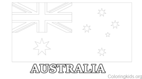 Australia flag world cup