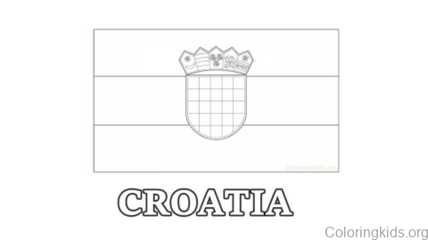 Croatia flag world cup