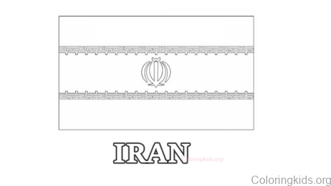 Iran flag world cup