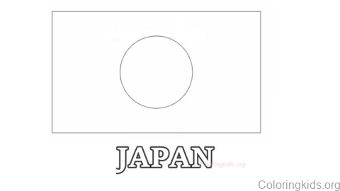 Japan flag world cup