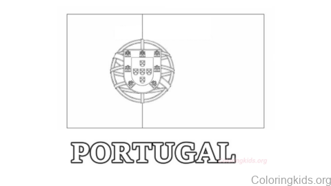 Portugal flag world cup