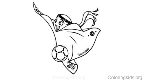 Qatar Soccer Mascot