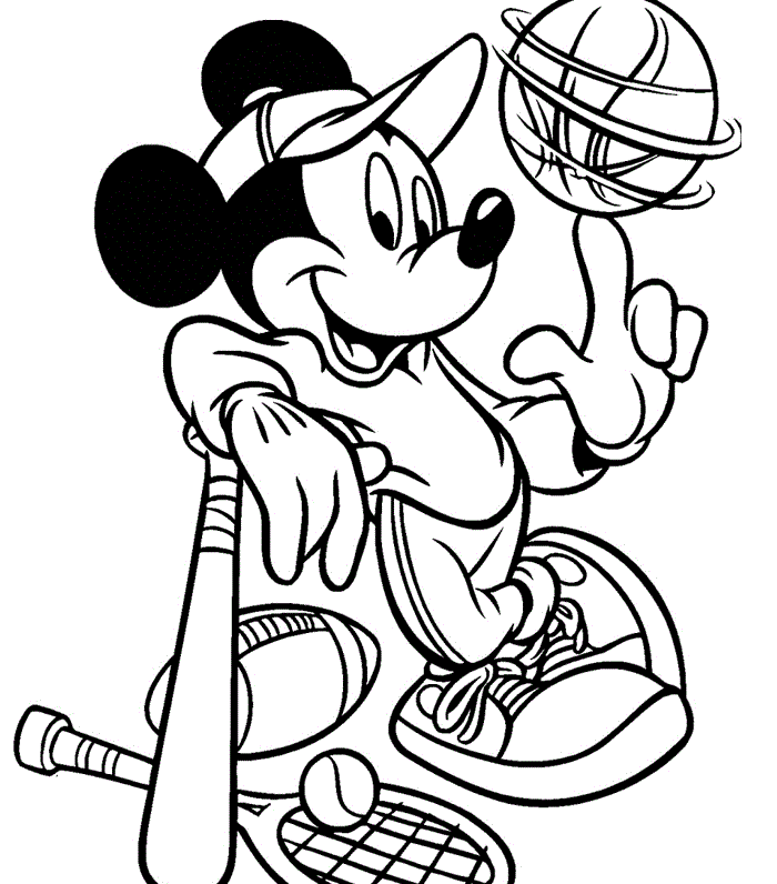 Sports Coloring Pages (1) - Coloring Kids