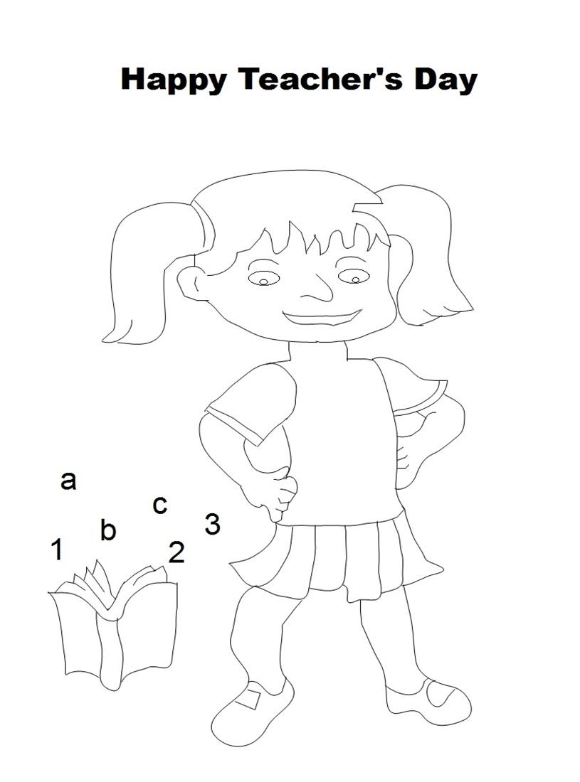 Teacher'S Day Coloring Pages - Coloringkids.org
