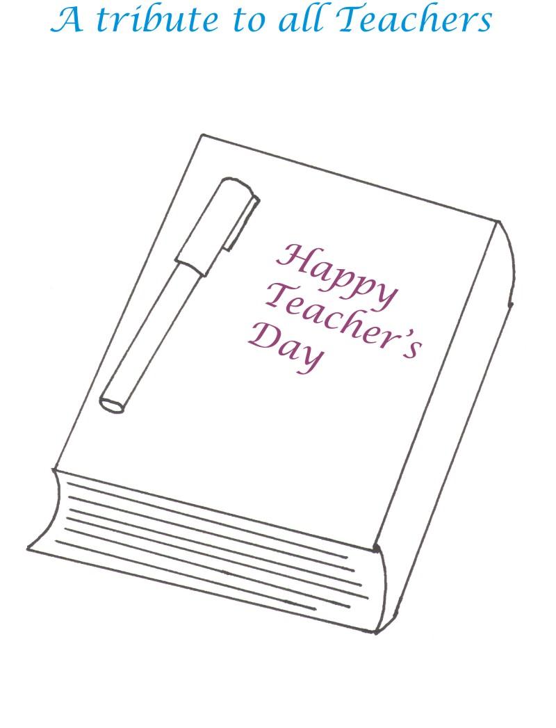 Teacher's Day Coloring Pages Coloring Kids - Coloring Kids