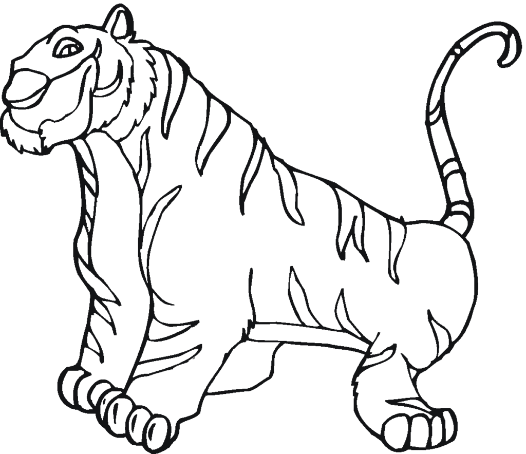 Tigers Coloring Pages - Coloringkids.org