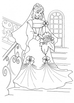 Wedding Coloring Pages (5)