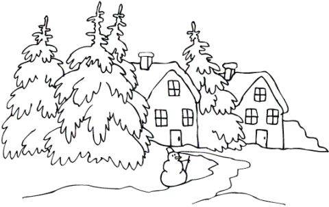 Winter Coloring Pages (12)