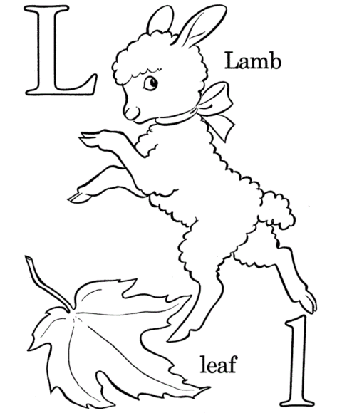 Alphabet Coloring Pages (10)