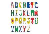 alphabet coloring for kids