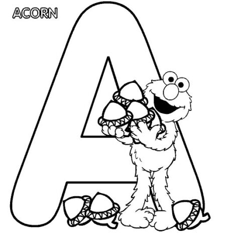 Alphabet Coloring Pages (8)