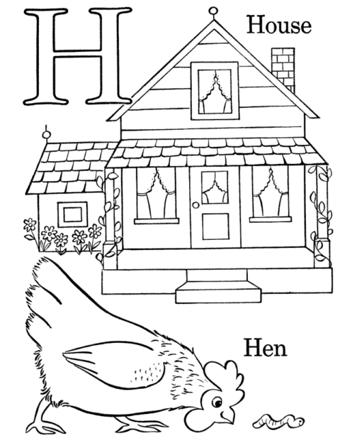 Alphabet Coloring Pages (9)
