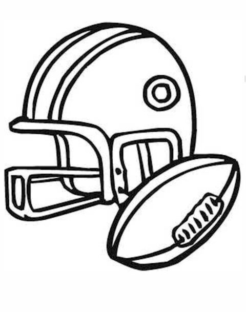 American Football Coloring Pages (1)