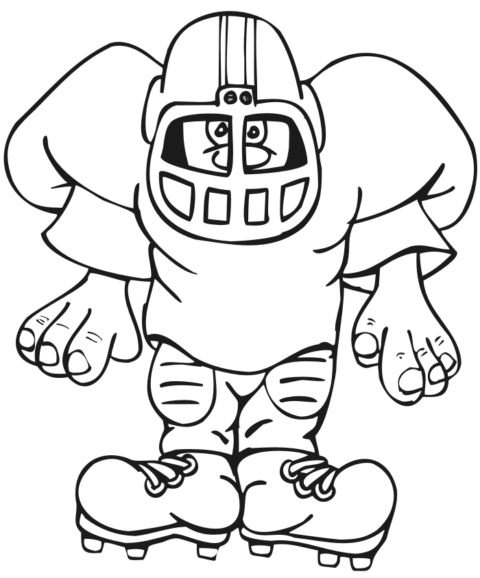 American Football Coloring Pages (3)