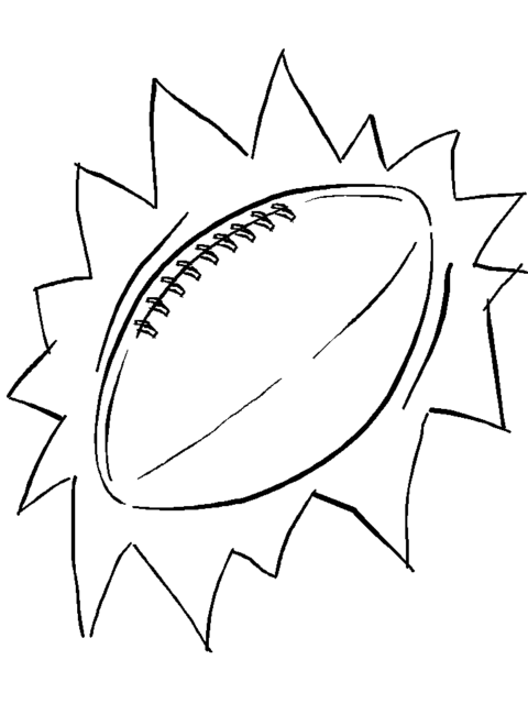 American Football Coloring Pages (5)