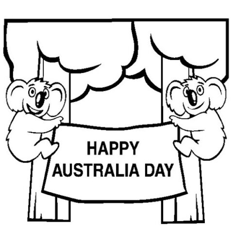 Australia Day Coloring Pages (5)