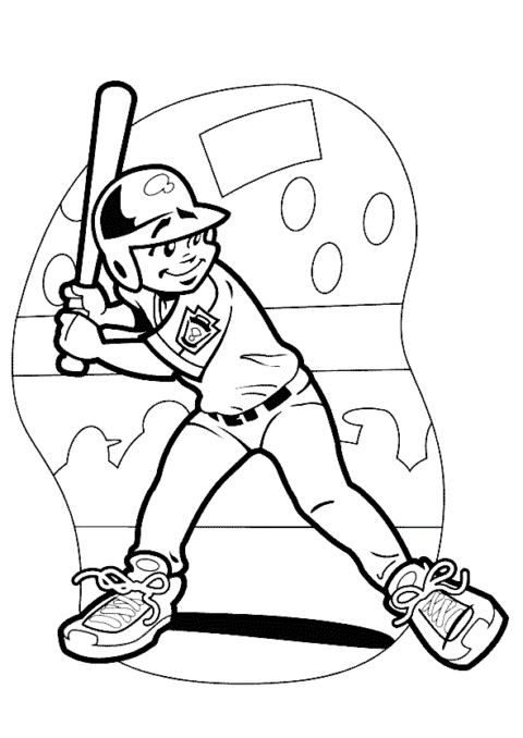 Baseball Coloring Pages (12)