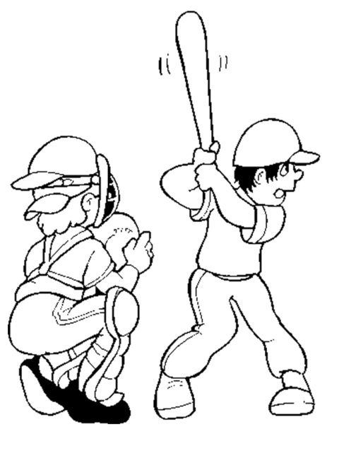 Baseball Coloring Pages (2)