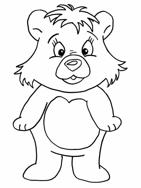 Bear Coloring Pages (10)