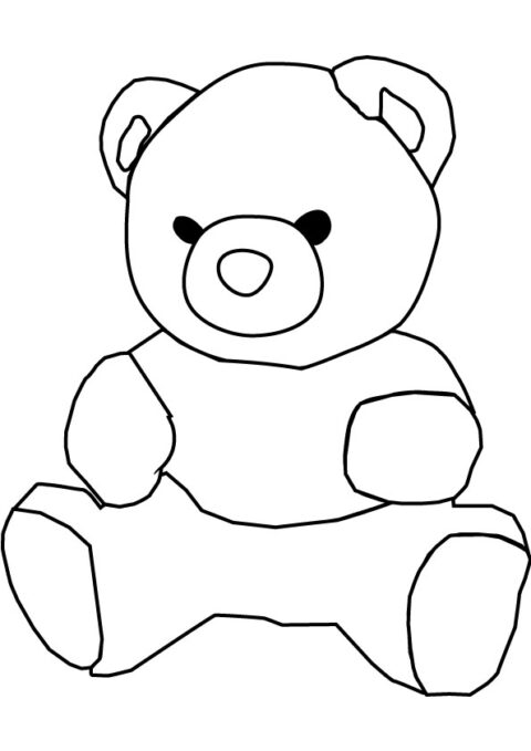 Bear Coloring Pages (8)