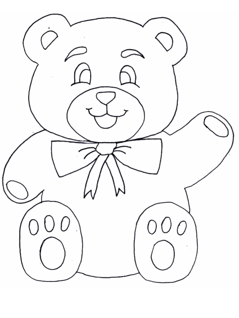 Bear Coloring Pages (9)