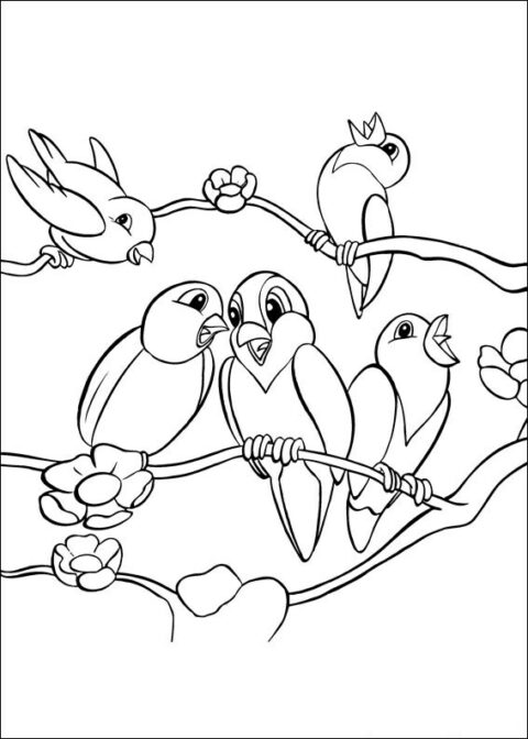 Bird Coloring Pages (4)