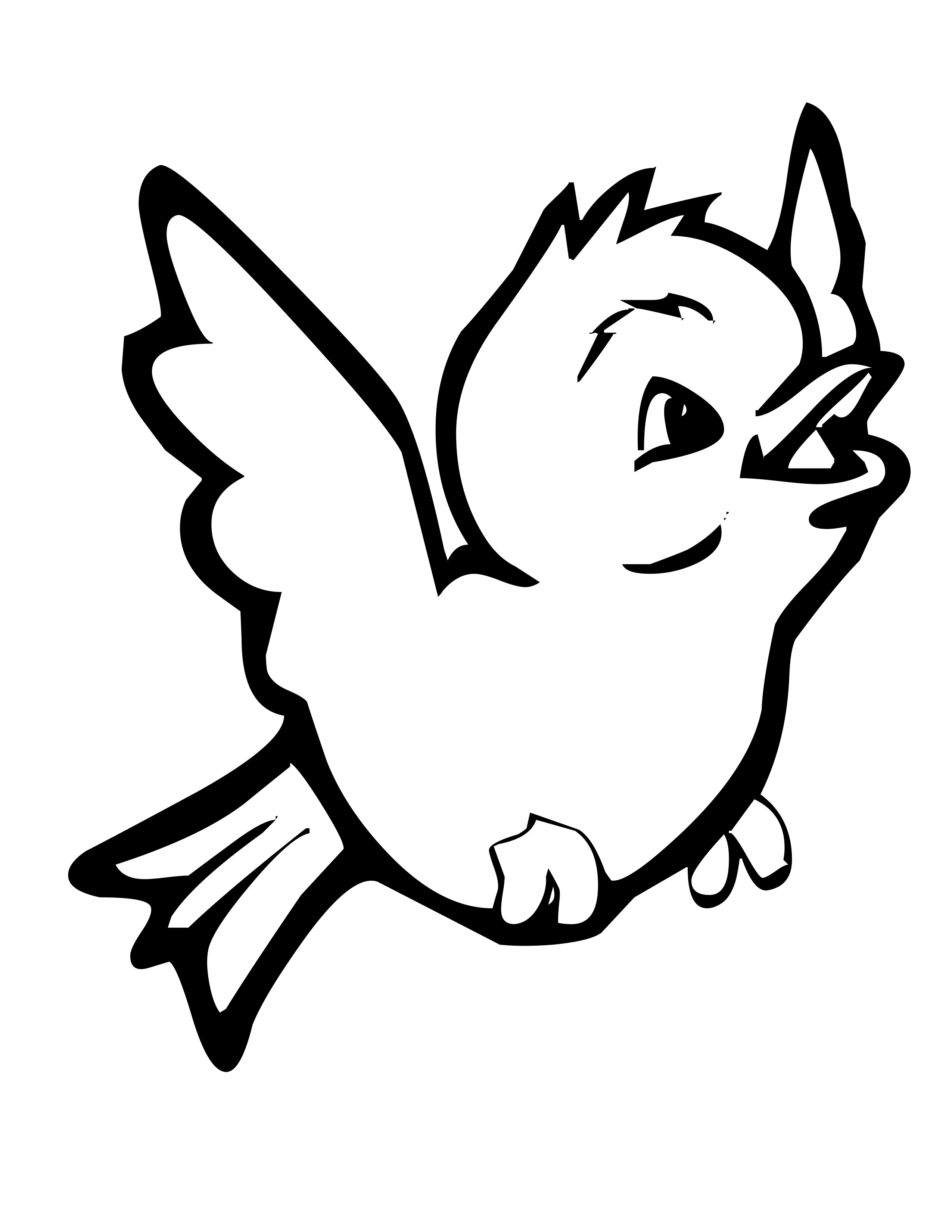 Bird Coloring Pages (6) | Coloring Kids