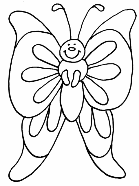 Butterfly Coloring Pages - Coloringkids.org