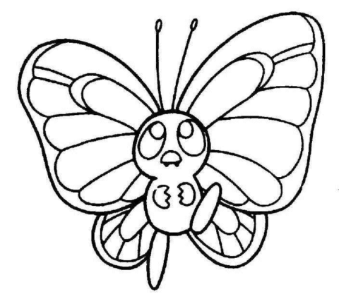 Butterfly Coloring Pages (24)