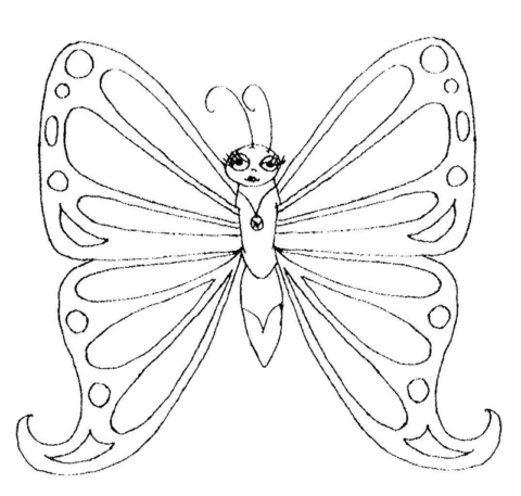Butterfly Coloring Pages (28)