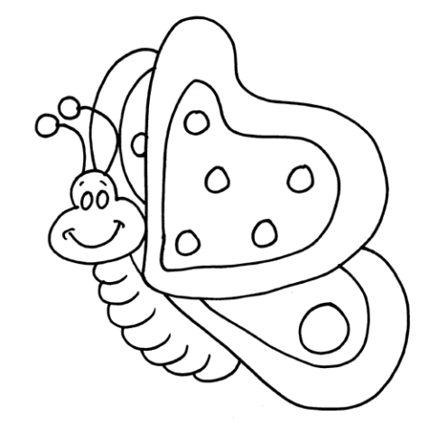 Butterfly Coloring Pages (4)