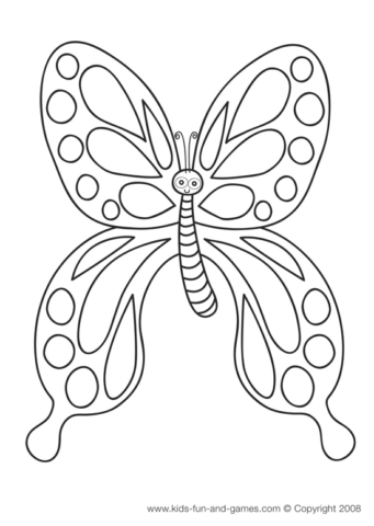 Butterfly Coloring Pages (9)