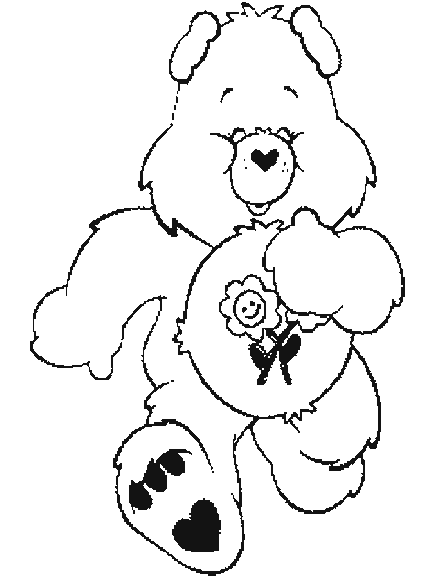 Care Bears Coloring Pages (1)