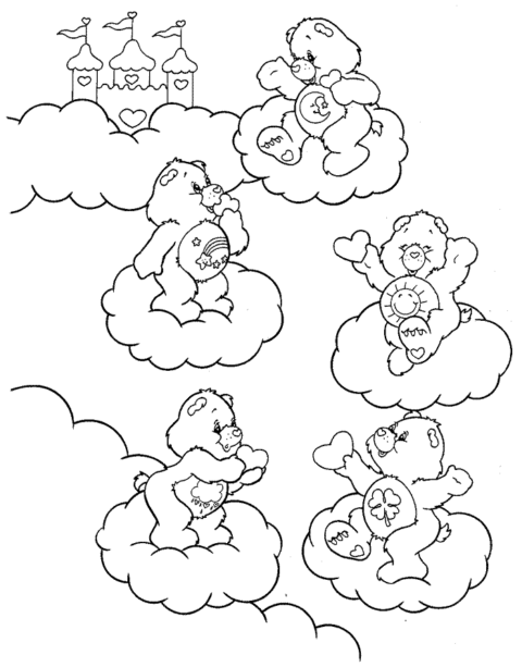 Care Bears Coloring Pages (13)