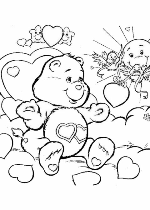 Care Bears Coloring Pages (14)