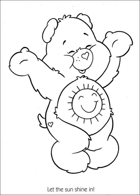 Care Bears Coloring Pages (2)
