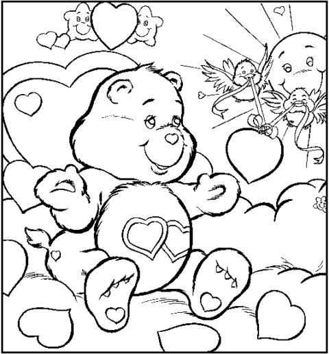 Care Bears Coloring Pages (4)