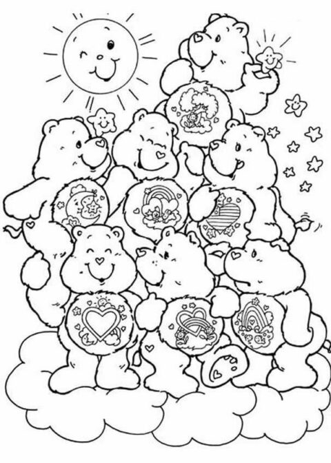 Care Bears Coloring Pages (4)