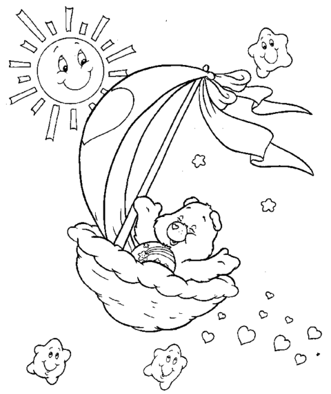 Care Bears Coloring Pages (6)