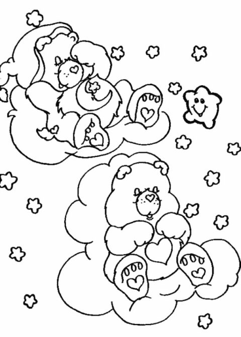 Care Bears Coloring Pages (6)